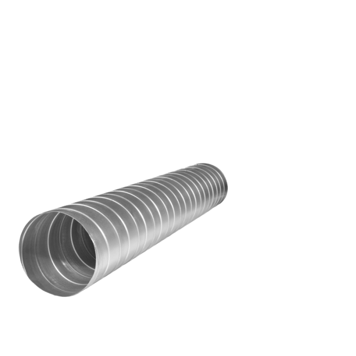 Воздуховод ф450 L-1м спирально-навивной из оцинкованной стали 0,7 мм
