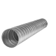 Воздуховод ф500 L-2м спирально-навивной из оцинкованной стали 0,7 мм
