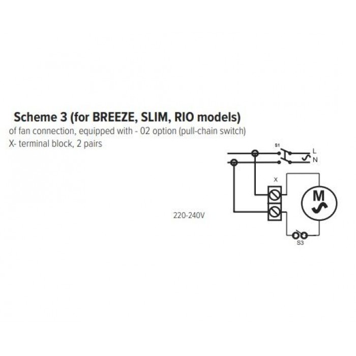BREEZE 4C Ivory Вентилятор осевой вытяжной с обратным клапаном D 100