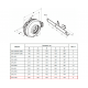 Канальный вентилятор CFs 315 S Круглый