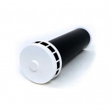 КИВ 125/500 приточный клапан 0,5 м с круглым оголовком и наружной решеткой 