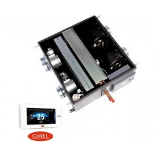 Канальная установка с водяным нагревом Minibox W-1650 с автоматикой Carel