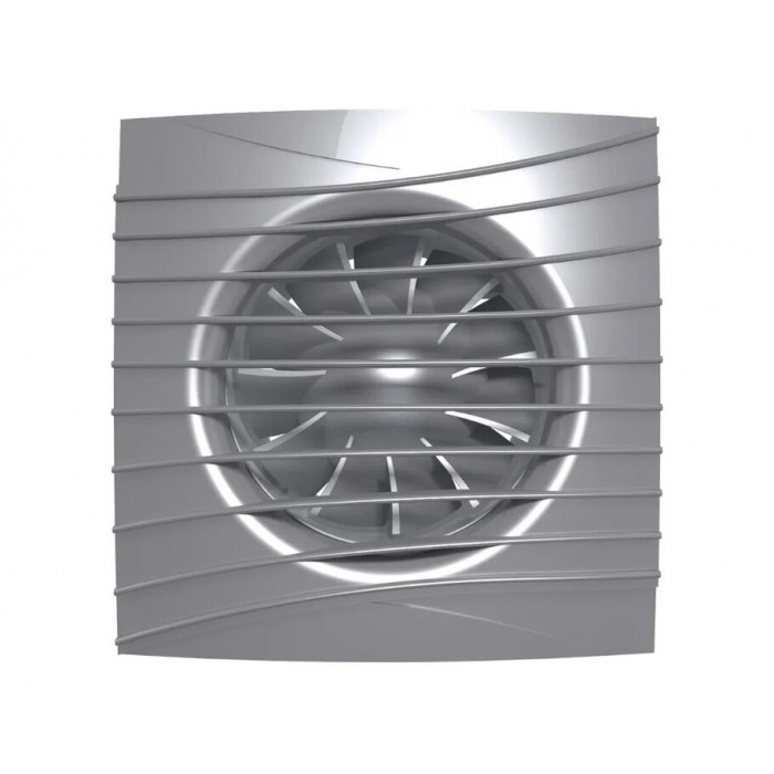SILENT 5C gray metal вентилятор осевой вытяжной с обратным клапаном d125