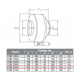 Центробежный канальный вентилятор TUBE 250 XL