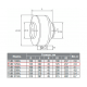 Центробежный канальный вентилятор TUBE 125 XL