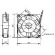 BA 9/2 Т +150 °C осевой высокотемпературный вентилятор BA 9/2 Т +150 °C осевой высокотемпературный вентилятор