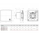 PUNTO EVO FLEXO MEX 120/5 LL 1S вытяжной осевой вентилятор PUNTO EVO FLEXO MEX 120/5 LL 1S вытяжной осевой вентилятор
