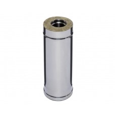 Сэндвич труба Феррум 0.5 м. 300/400 Нержавеющая сталь AISI 430 0,5/0,5