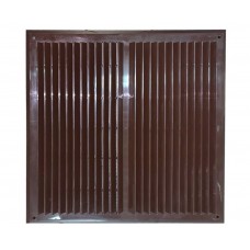 MAXPOL 450x450 бронзовая пластиковая вентиляционная решетка