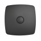 RIO 5C Matt black вентилятор осевой вытяжной с обратным клапаном d125 RIO 5C Matt black вентилятор осевой вытяжной с обратным клапаном d125