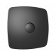 RIO 5C Matt black вентилятор осевой вытяжной с обратным клапаном d125 RIO 5C Matt black вентилятор осевой вытяжной с обратным клапаном d125