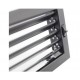 KRVZ450х220 белая для камина с управляемыми жалюзи с монтажной рамкой KRVZ450х220 белая для камина с управляемыми жалюзи с монтажной рамкой