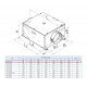 Iso-B 100 Вентилятор канальный центробежный