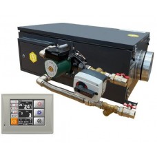 Канальная установка с водяным нагревом Minibox W-650 с автоматикой GTG