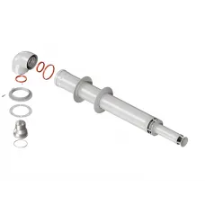 Комплект Royal Thermo: дымоход коаксиальный 60/100-1000мм универсальный + old Navien Deluxe 75/100