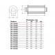 ГКР 100/900 шумоглушитель круглый ГКР 100/900 шумоглушитель круглый