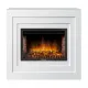Каминокомплект:Очаг Electrolux EFP/P-2520LS с порталом Cubo 25 белый