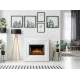 Каминокомплект:Очаг Electrolux EFP/P-2520LS с порталом Cubo 25 белый
