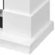 Каминокомплект: Очаг Royal Thermo Aurora RTFP/P-AR40LS, портал California 42/40/36, белый