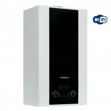 Котел газовый HUBERT AGB 35 WLB настенный, 1 конт., закр.кам.сгор. с трехход. клап., Wi-Fi