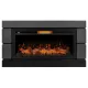 Каминокомплект: Очаг Royal Thermo Aurora RTFP/P-AR40LS, портал Moderno 42/40/36, графит