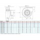 CBM/2-133/046-90 W центробежный вентилятор CBM/2-133/046-90 W центробежный вентилятор
