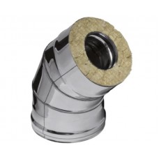 Сэндвич отвод 135 Феррум 150/210 Нержавеющая сталь AISI 430 0,5/0,5