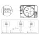 FRESH Intellivent 2.0 White Накладной вентилятор