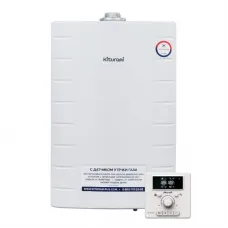 Котел газовый KITURAMI World Alpha-30 настенный, 2 конт., закр.кам.сгор. с выносным п/у