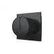 SILENT 5C Matt Black вентилятор осевой вытяжной с обратным клапаном d125 SILENT 5C Matt Black вентилятор осевой вытяжной с обратным клапаном d125
