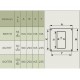 511ПТП Эра площадка пластиковая 55х110 511ПТП Эра площадка пластиковая 55х110