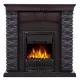 Портал Firelight Porto Classic камень черный, шпон венге