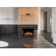 Портал Firelight Moderno 25 шпон чёрный дуб