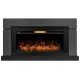 Каминокомплект: Очаг Royal Thermo Aurora RTFP/P-AR40LS, портал Lindos 42/40/36, графит