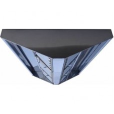 ЗВО 350x1200x1200 островной тип 1 зонт вытяжной из нержавеющей стали 0,7 мм