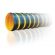 Texonic PVC-R-350-P- 76 черно-желтый с повышенной устойчивостью к внешним нагрузкам шланг широкого спектра применения
