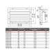 SA 200x200 Алюминиевая решетка для наружной установки SA 200x200 Алюминиевая решетка для наружной установки