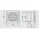Decor 300C вентилятор накладной Decor 300C вентилятор накладной