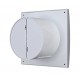 AURA 4C gray metal вентилятор осевой вытяжной с обратным клапаном d100