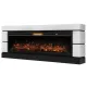 Каминокомплект: Очаг Royal Thermo Aurora RTFP/P-AR60LS, портал Moderno 60, белый