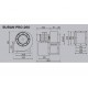 BURAN PRO 260 2K T R правый вентилятор радиальный 380V BURAN PRO 260 2K T R правый вентилятор радиальный 380V