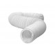 DEC PVC WHITE 127 гибкий полимерный воздуховод 15м