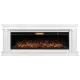 Каминокомплект: Очаг Royal Thermo Aurora RTFP/P-AR60LS, портал Olympia 60, белый