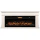 Каминокомплект: Очаг Royal Thermo Aurora RTFP/P-AR60LS, портал California 60 IV, молочный