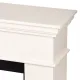 Каминокомплект: Очаг Royal Thermo Aurora RTFP/P-AR60LS, портал California 60 IV, молочный