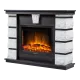 Портал Firelight Excalibur 25 камень белый, шпон венге