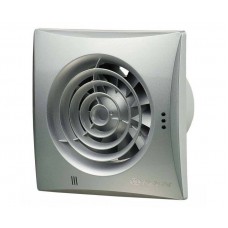 125 Квайт (Vents 125 Quiet) алюминиевый лак осевой накладной вентилятор с о/клапаном