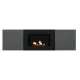 Тумба с биокамином Firelight BFP/P-1400L графит