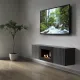 Тумба с биокамином Firelight BFP/P-1400L графит