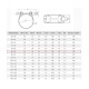 Хомут силовой 80-85 с одним болтом KVP M8*70/ W1/ 1,5*24 шарнирный